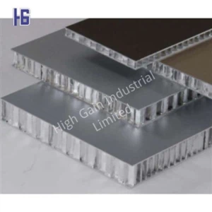 Serat karbon dengan sarang lebah aluminium